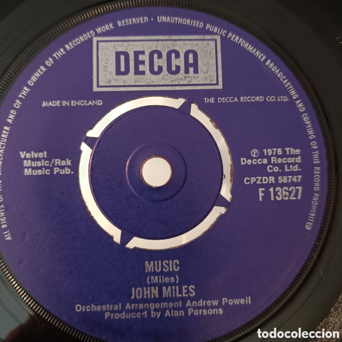 Discos de vinilo: John Miles &ndash; Music (Edici&oacute;n UK) - Foto 1
