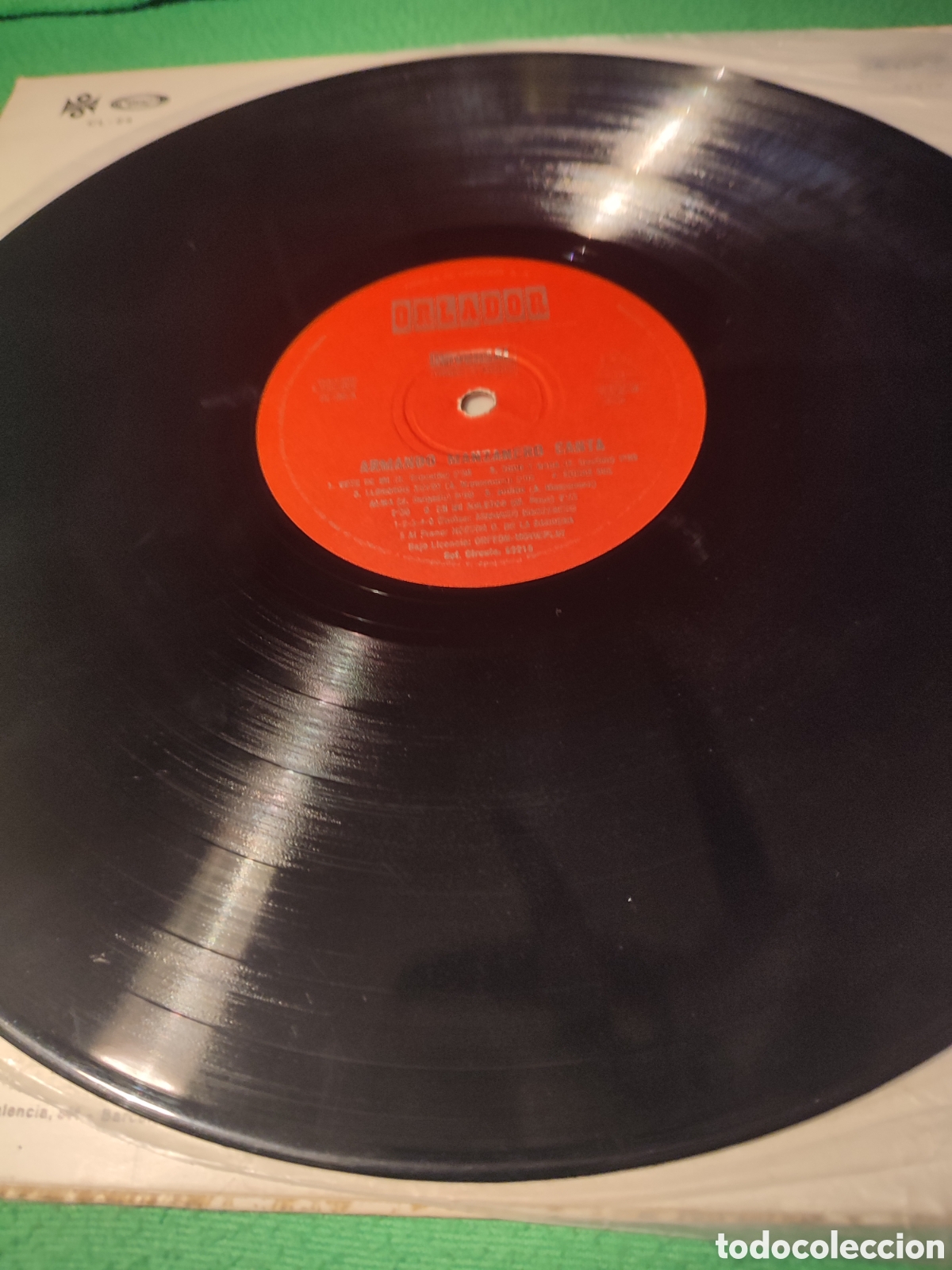 Discos de vinilo: Armando Manzanero - Canta vinilo Lp - Foto 3