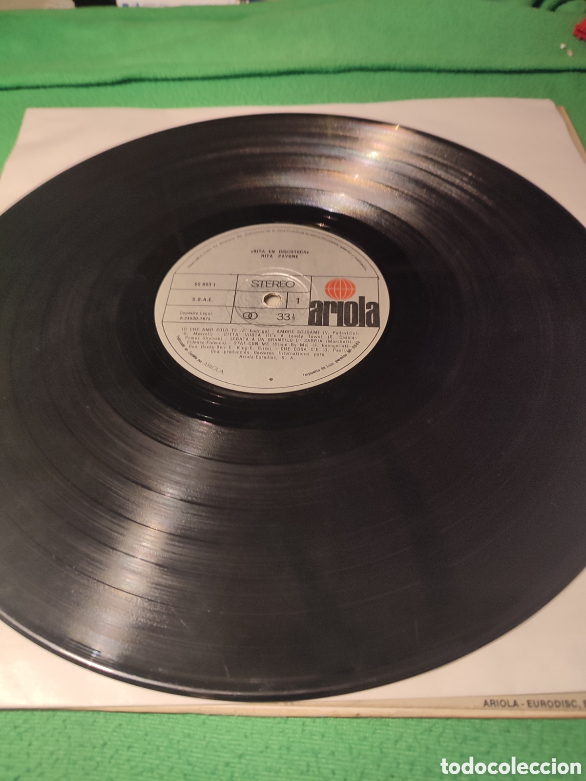 Discos de vinilo: Rita Pavone - Rita en discoteca vinilo LP - Foto 3