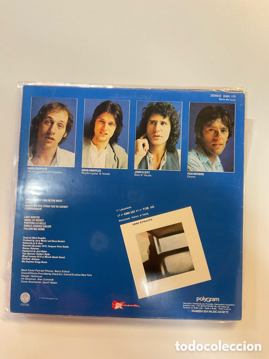 Discos de vinilo: DIRE STRAITS. Communiqu&eacute;. Brasil - Foto 2