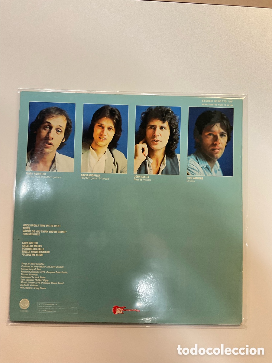 Discos de vinilo: DIRE STRAITS. Communiqu&eacute;. Spain - Foto 2