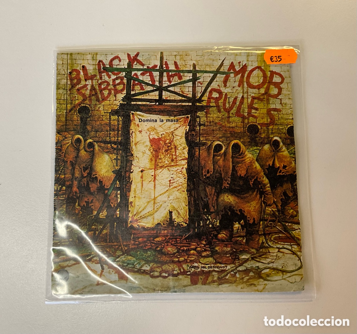 Discos de vinilo: BLACK SABBATH. Mob Rules. SINGLE - Foto 1