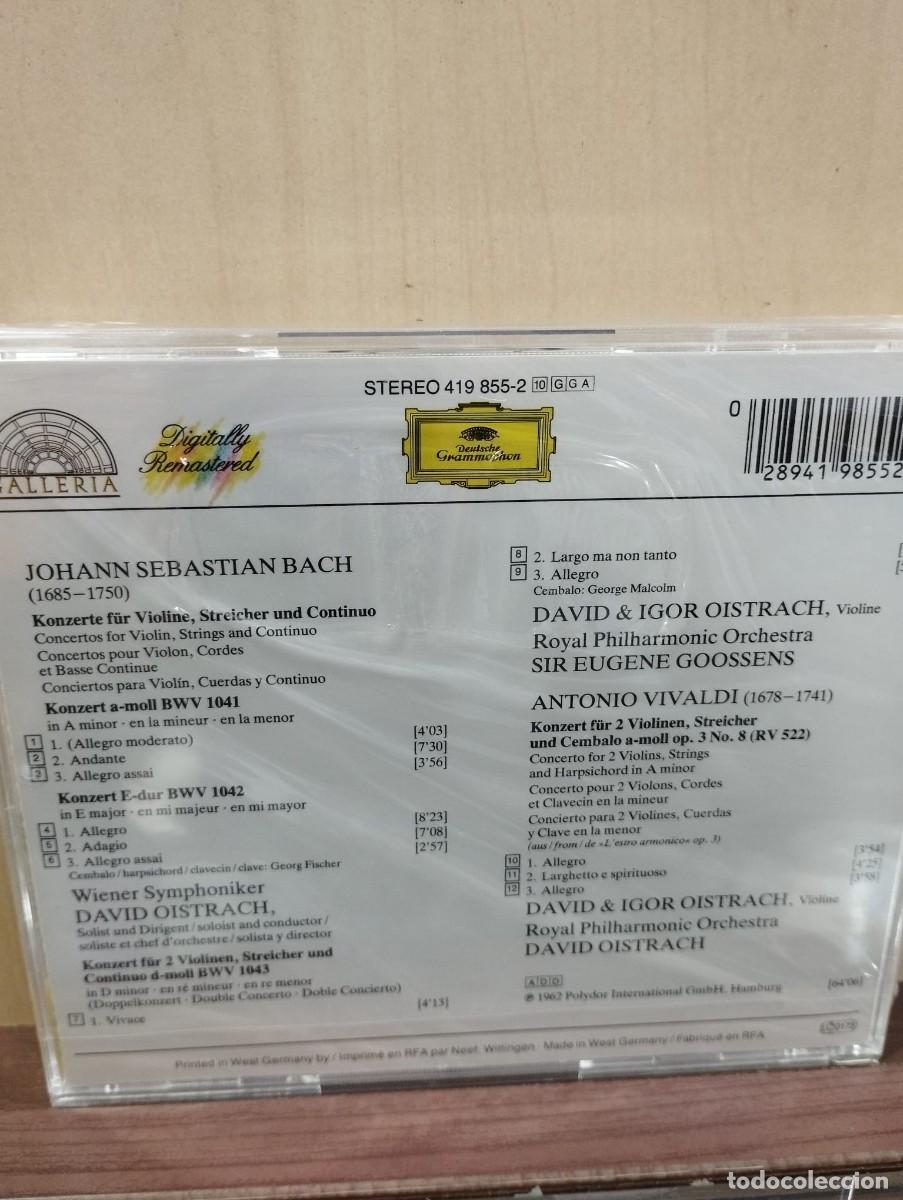 Discos de vinilo: Violin Conc./Conc.Grosso CD - Foto 2