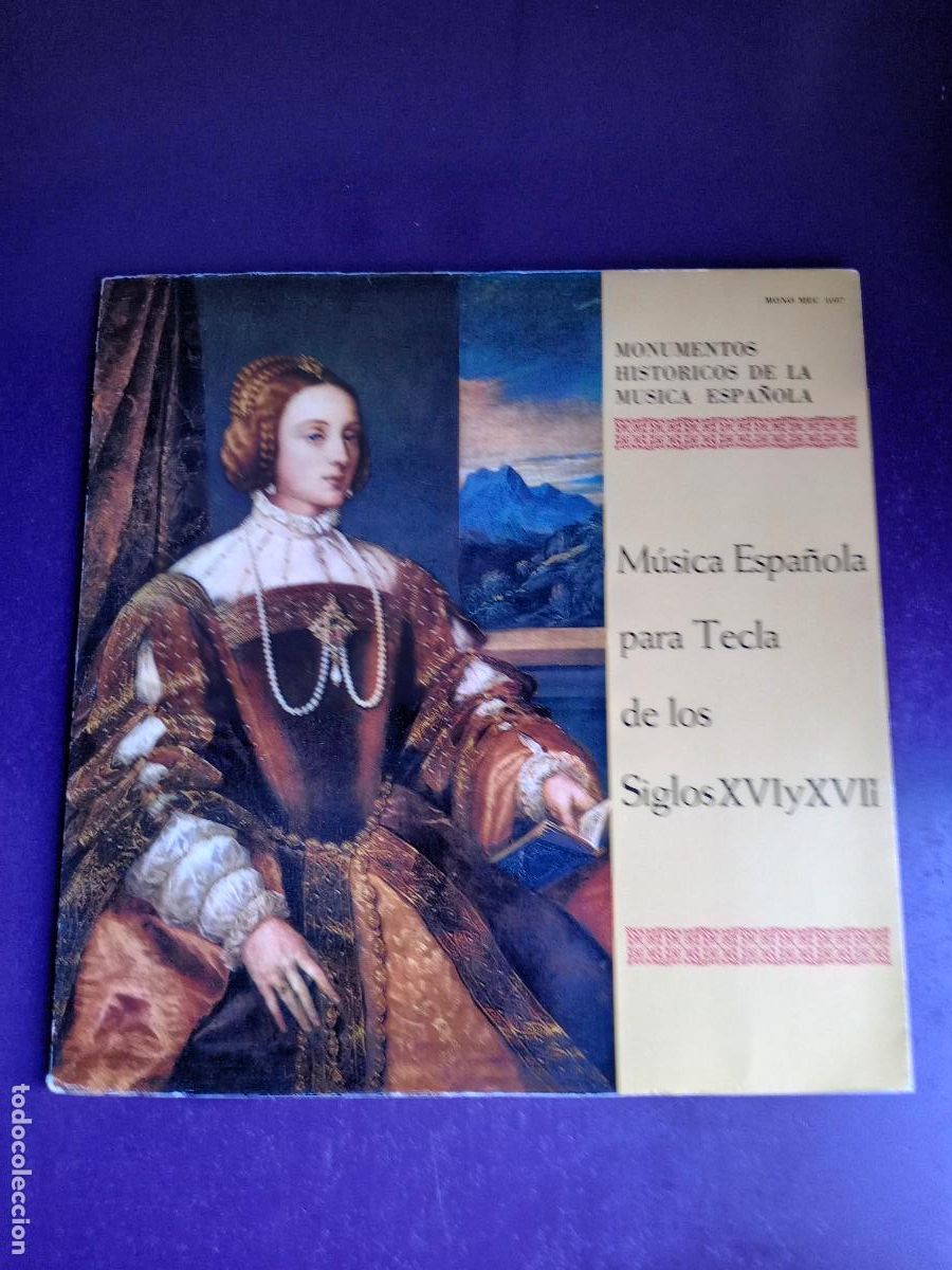 Discos de vinil: Macario Santiago Kastner &ndash; M&uacute;sica Espa&ntilde;ola Para Tecla D Los Siglos XVI XVII - LP MEC 1971 - CLASICA