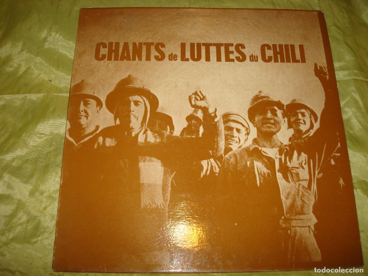 Dischi in vinile: CHANTS DE LUTTES DU CHILI. POLITIQUE HEBBO, 1973. IMPECABLES(#)