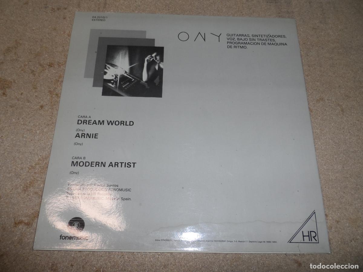 Discos de vinilo: Ony - Dream World (SPAIN 1984) - Foto 2