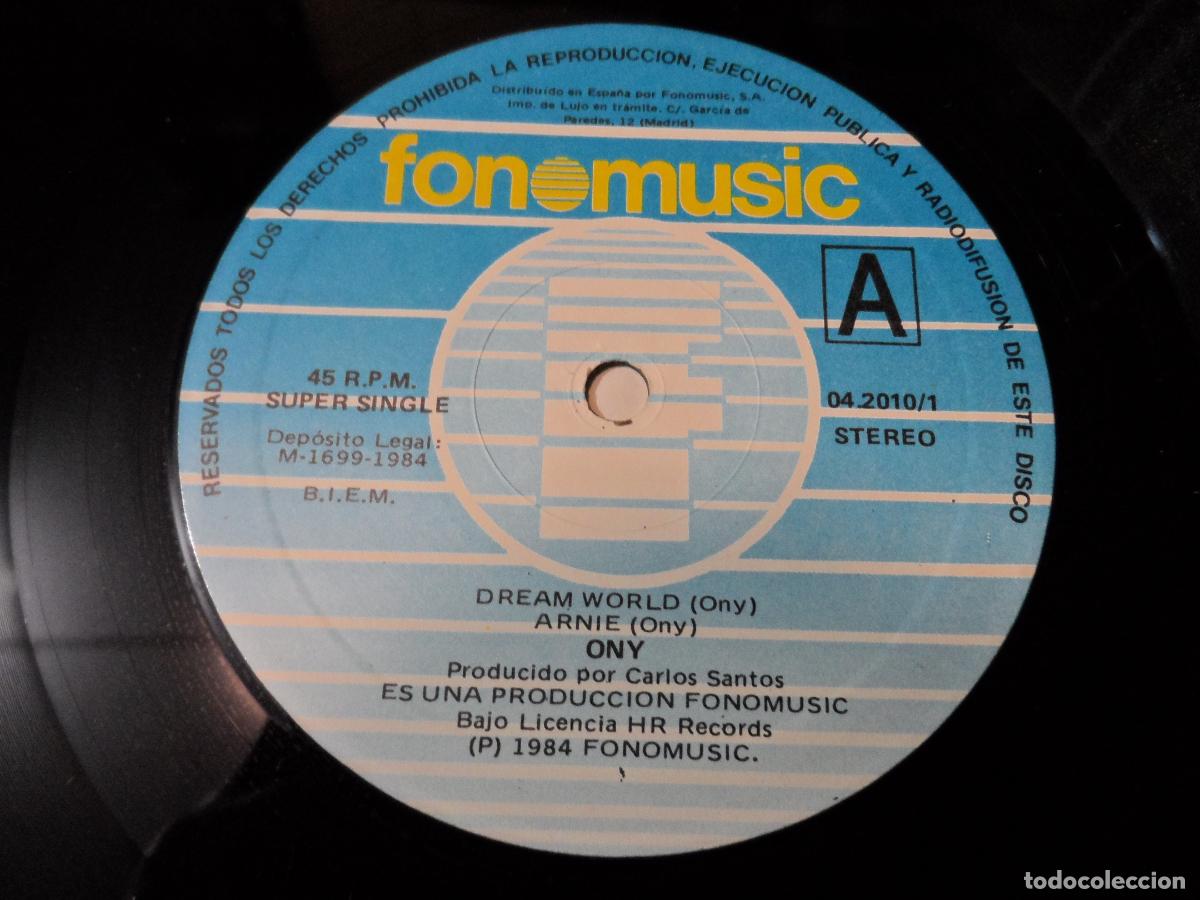 Discos de vinilo: Ony - Dream World (SPAIN 1984) - Foto 3