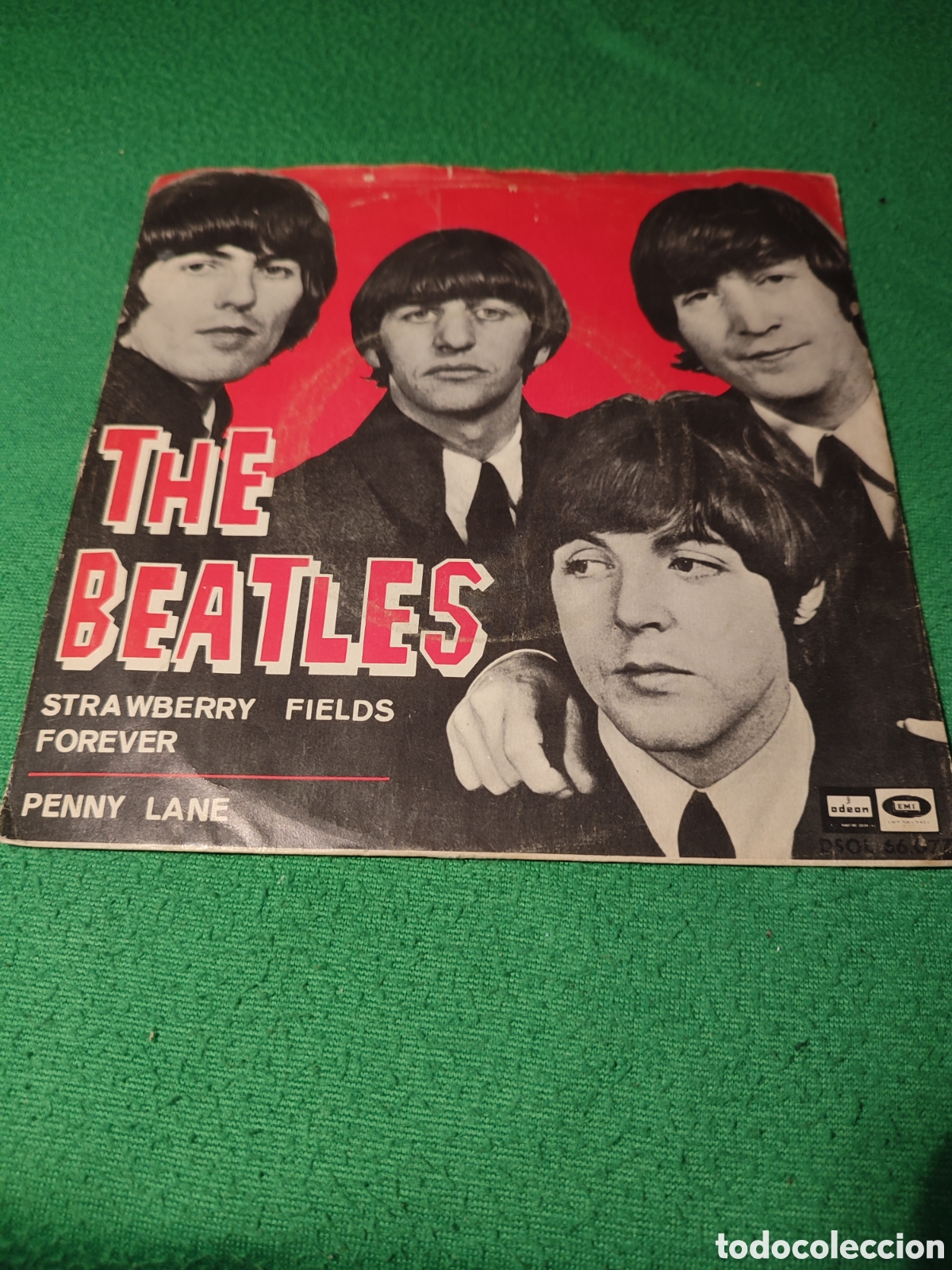 Discos de vinilo: The Beatles - Strawberry fields Forever - Foto 1