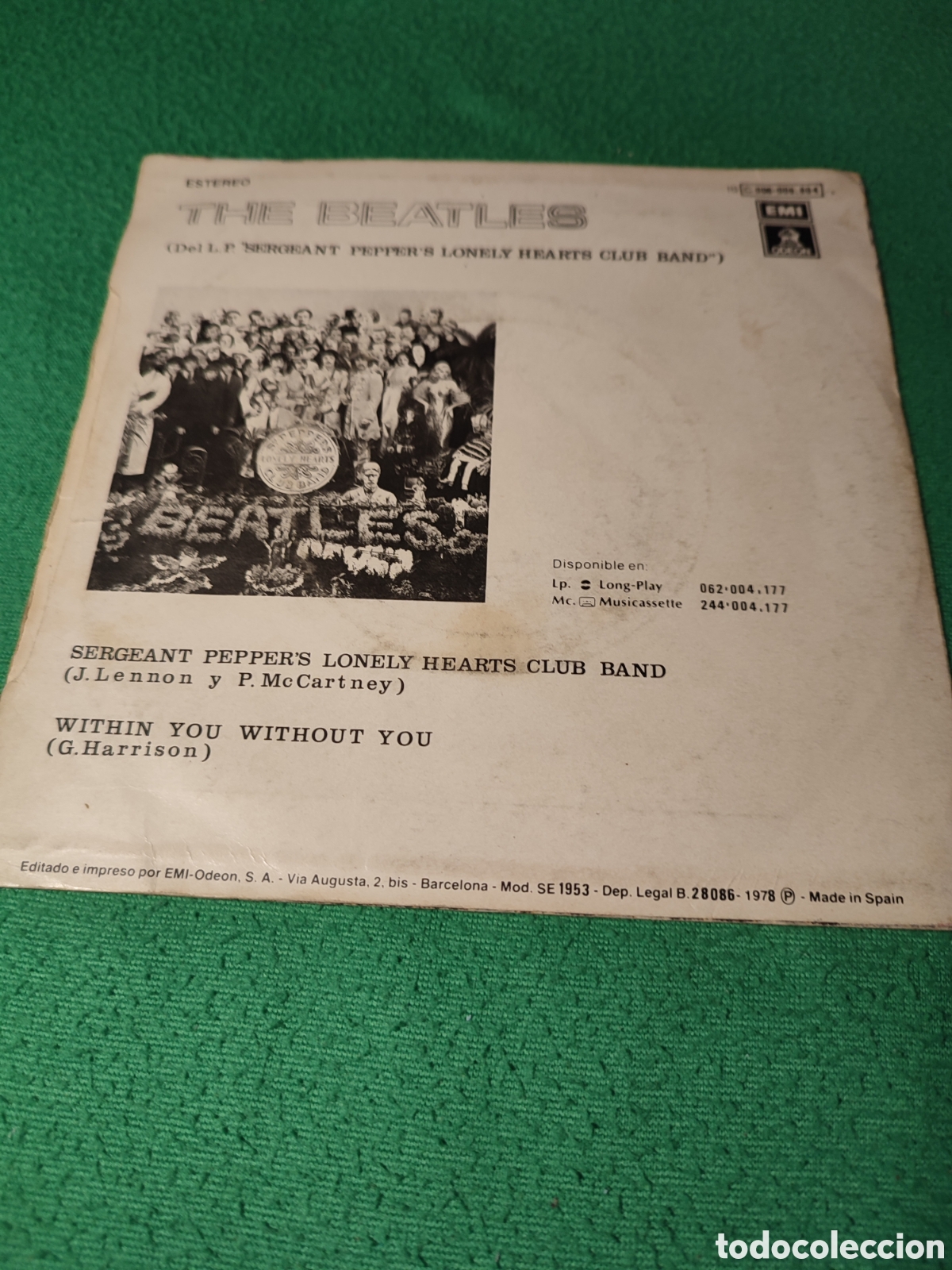 Discos de vinilo: The Beatles - Sergeant Peppers lonely Hearts ... - Foto 2