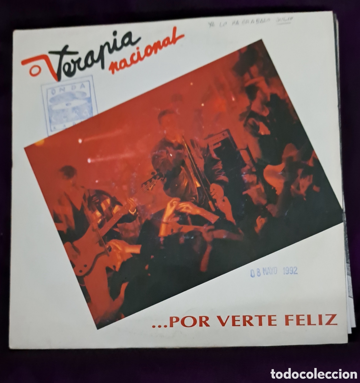 Discos de vinilo: TERAPIA NACIONAL 7 SINGLE - Foto 2