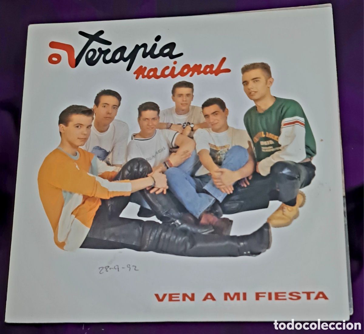 Discos de vinilo: TERAPIA NACIONAL 7 SINGLE - Foto 8