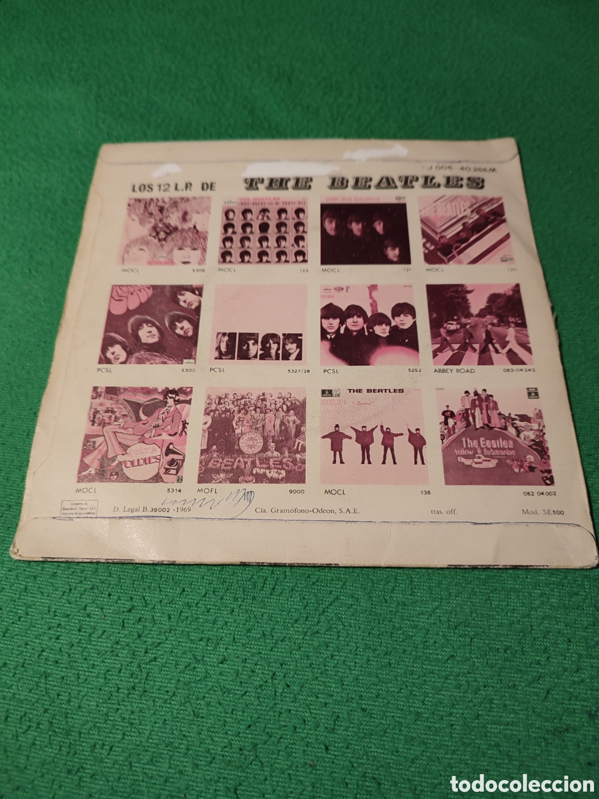 Discos de vinilo: The Beatles - Come together single vinilo - Foto 2