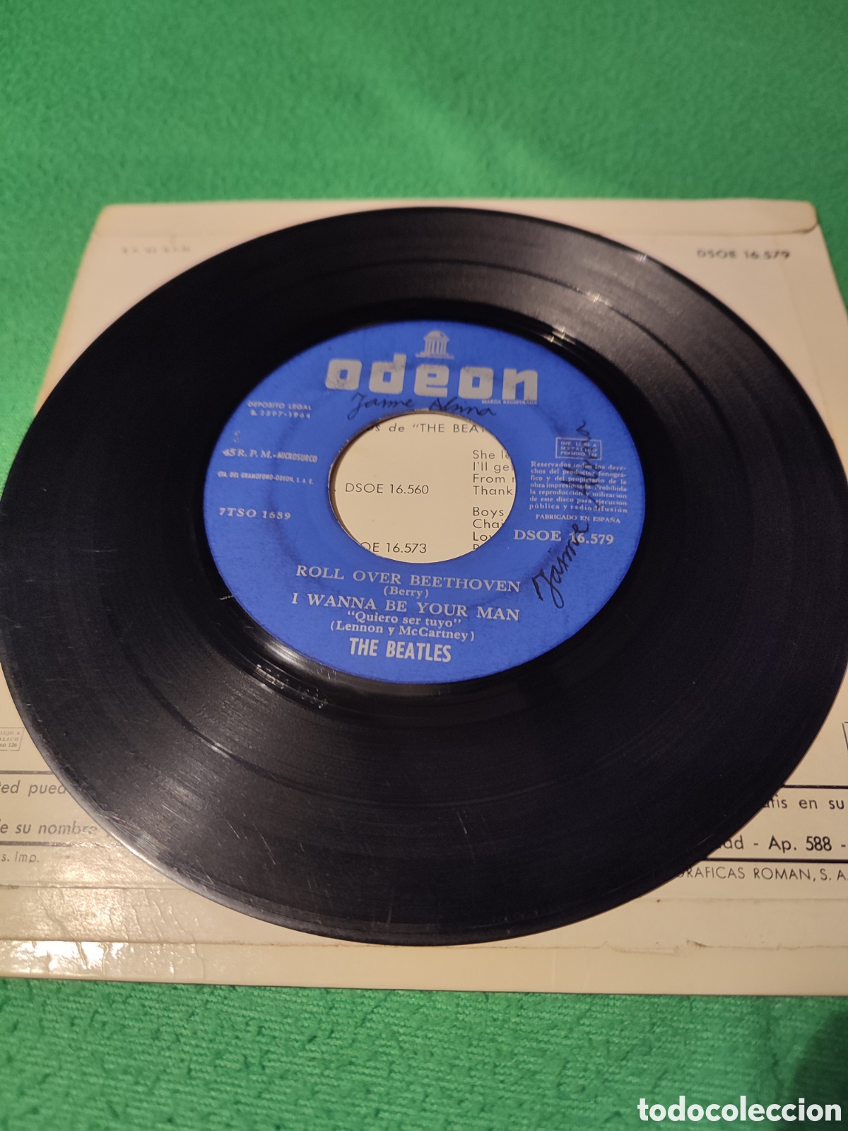 Discos de vinilo: The Beatles - Roll over Beethoven+ 3 - Foto 3