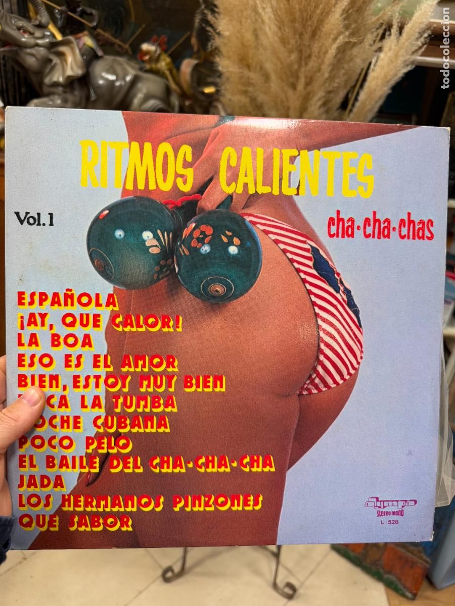 Discos de vinilo: LP RITMOS CALIENTES - VOL.1 - Foto 1