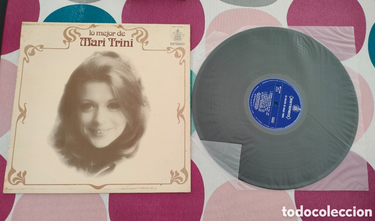 Discos de vinilo: LP VINILO LO MEJOR DE MARI TRINI - Foto 1