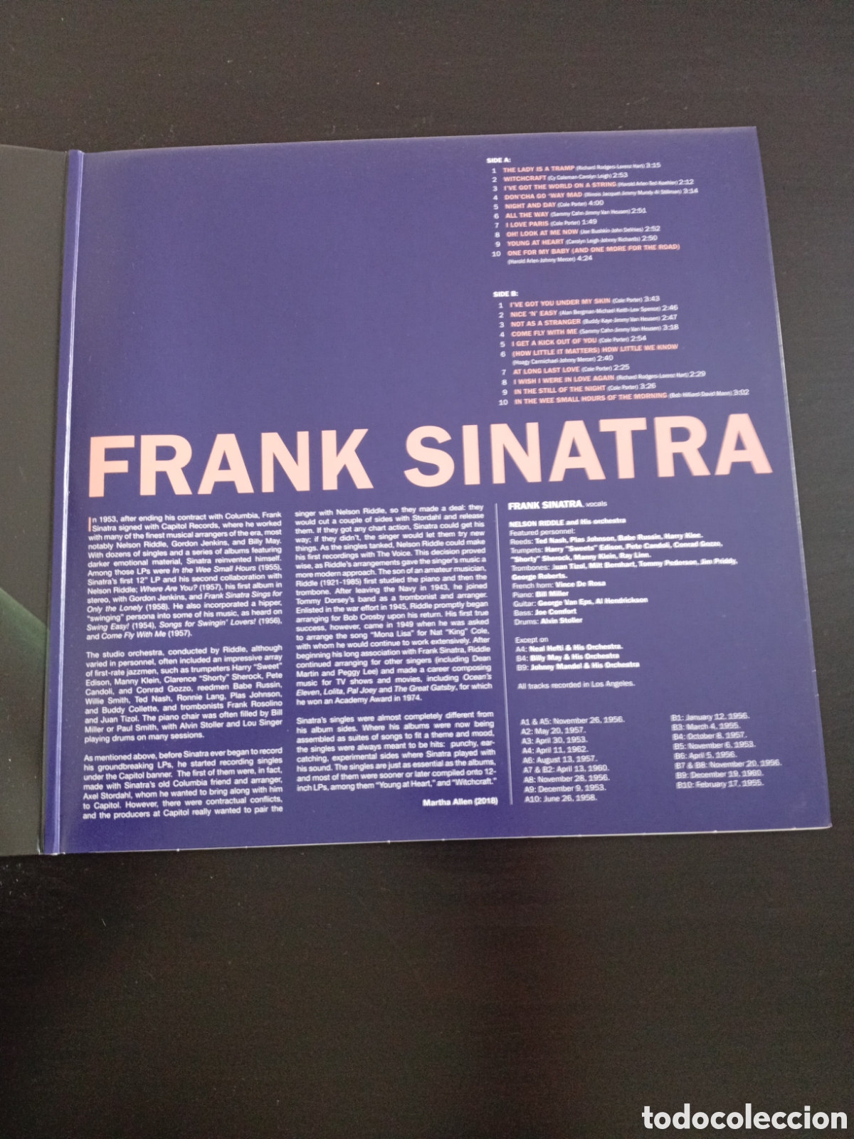 Discos de vinilo: FRANK SINATRA: THE HITS - Foto 3