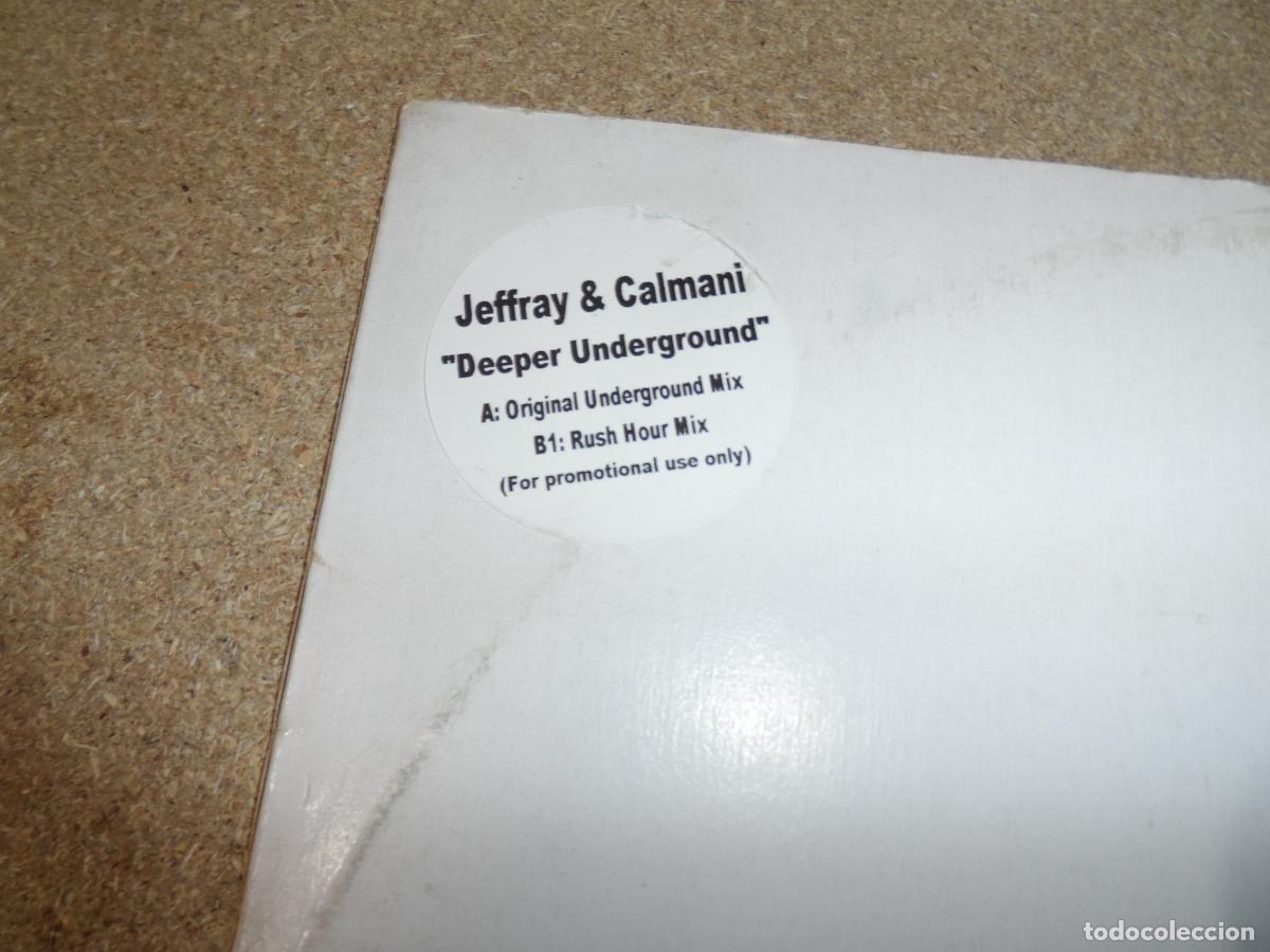 Discos de vinilo: Jeffray & Calmani &ndash; Deeper Underground - Foto 2