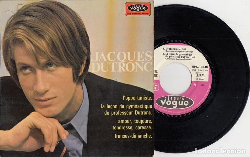 Discos de vinilo: JACQUES DUTRONC - LOPPORTUNISTE - EP FRANCES DE VINILO - C-24 - Foto 1