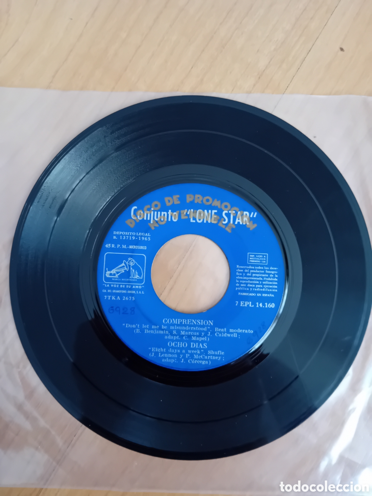 Discos de vinilo: LONE STAR. COMPRENSION. DE DIA Y DE NOCHE - Foto 2