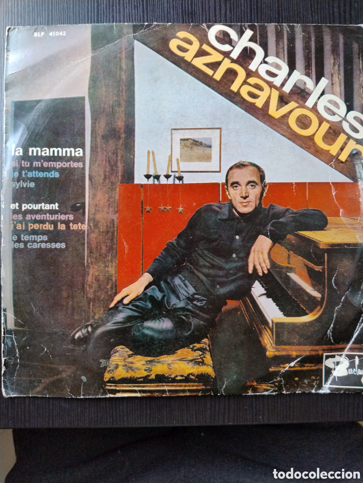 Discos de vinilo: Charles aznavour disco la mama - Foto 1