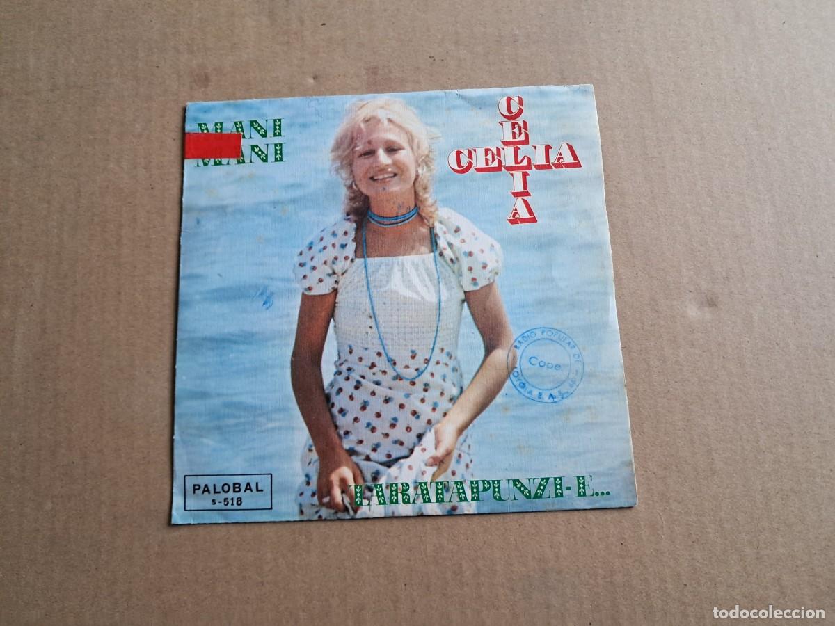 Discos de vinilo: CELIA - MANI MANI SINGLE PROMOCIONAL - Foto 1