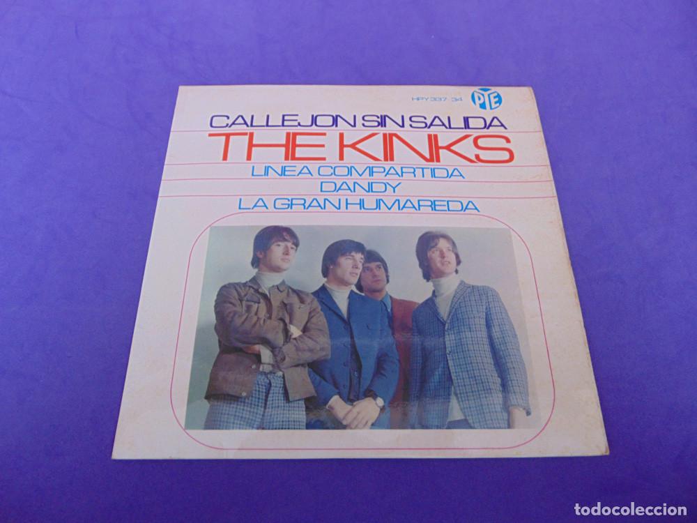 Discos de vinilo: The Kinks &ndash; Callejon Sin Salida + 3 - EP 1966 - Foto 1