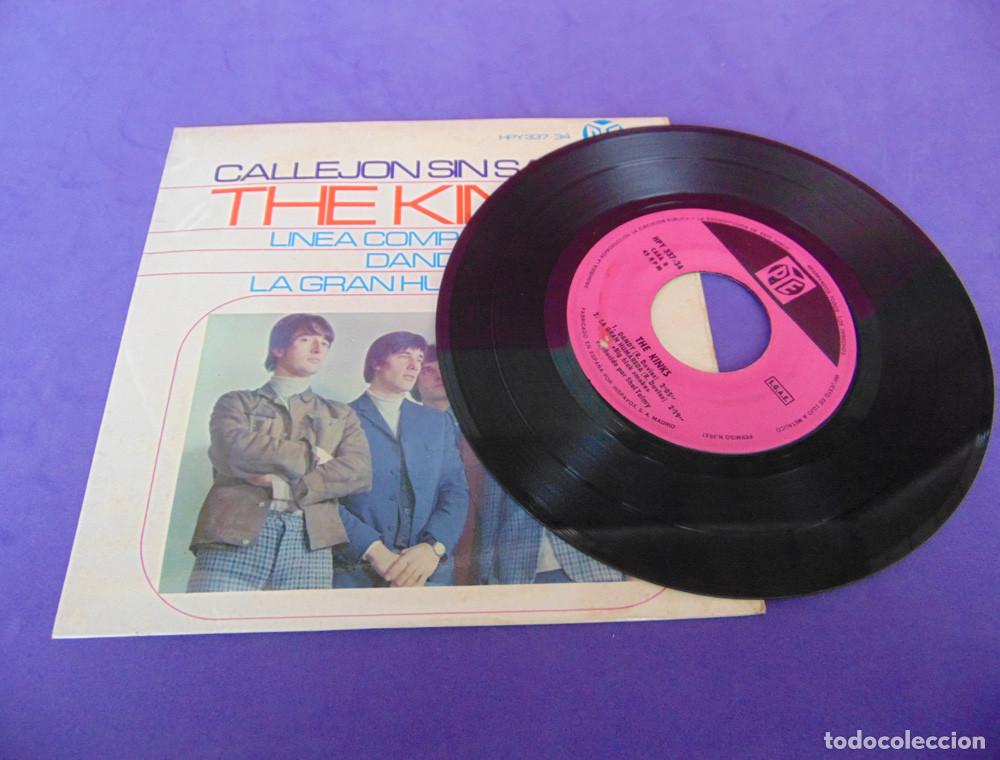 Discos de vinilo: The Kinks &ndash; Callejon Sin Salida + 3 - EP 1966 - Foto 3