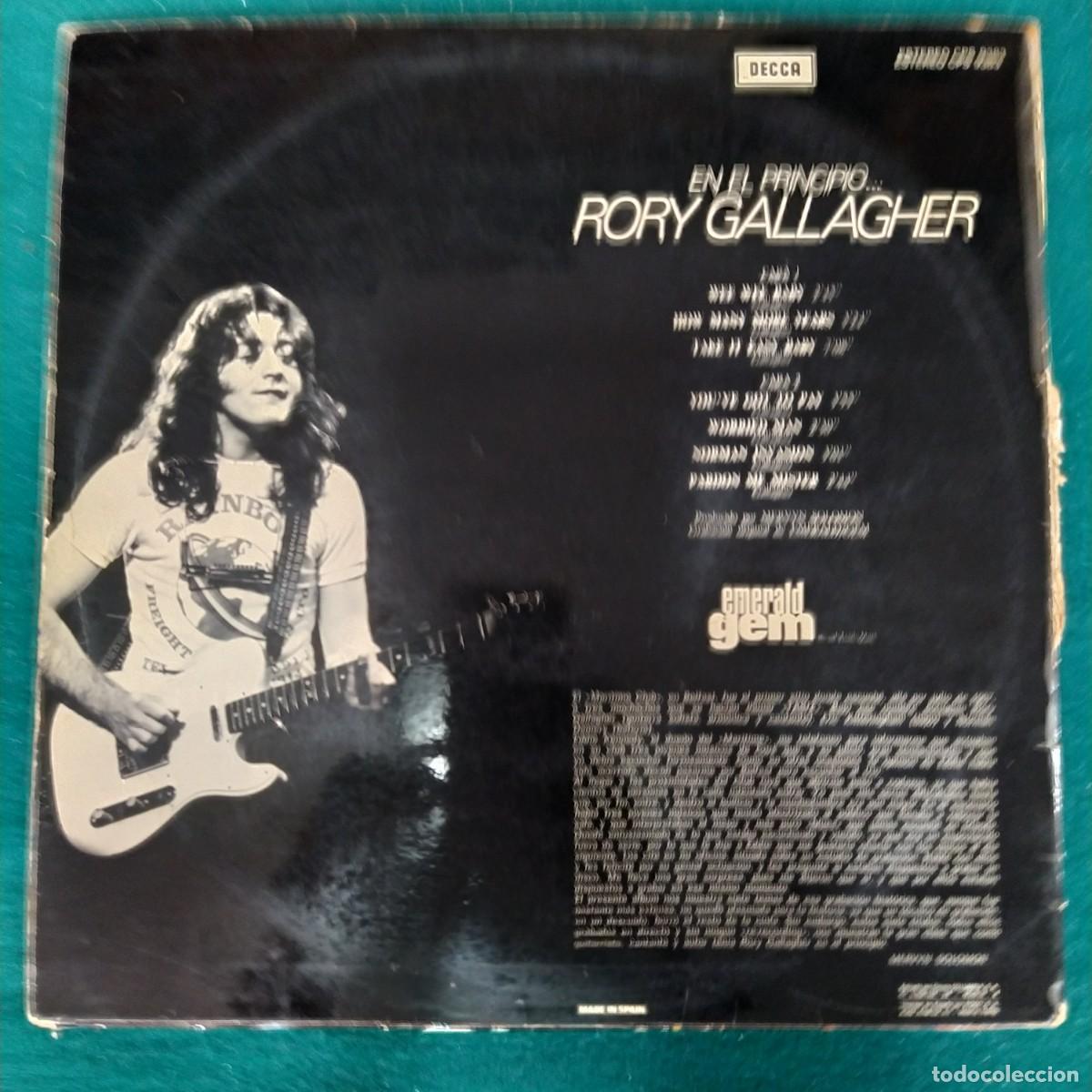 Discos de vinilo: Rory Gallagher &ndash; En El Principio... - Foto 2