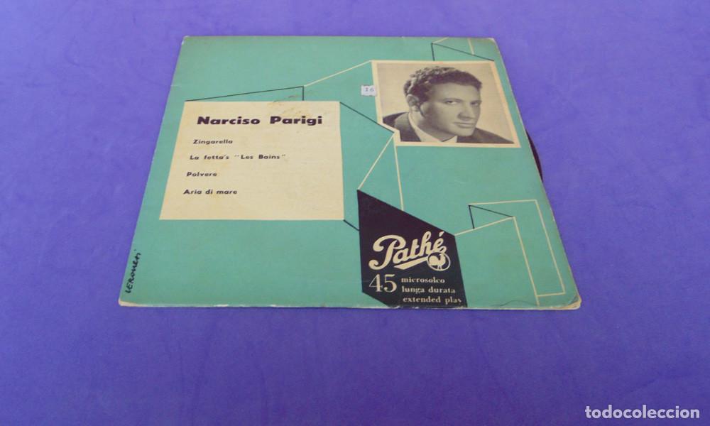 Discos de vinilo: NARCISO PARIGI - ZINGARELLA + 3 - EP 1956 - Foto 1