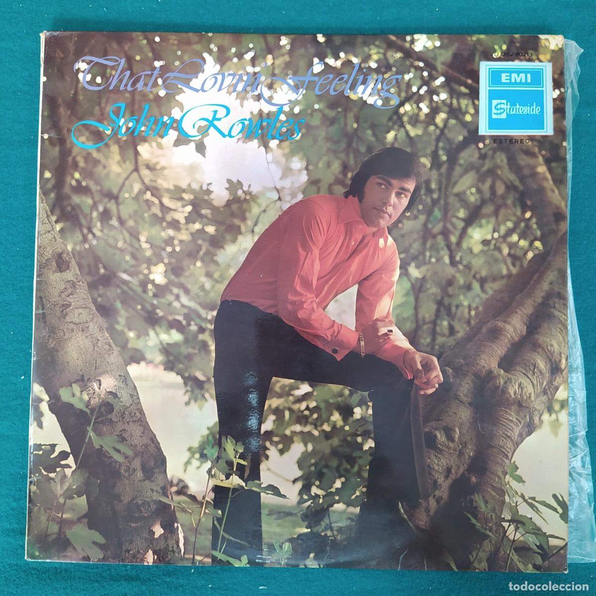 Discos de vinilo: John Rowles &ndash; That Lovin Feeling - Foto 1
