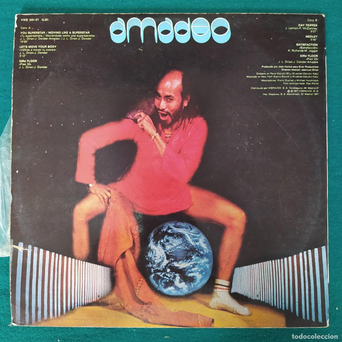 Discos de vinilo: Amadeo &ndash; Moving Like A Superstar - Foto 2