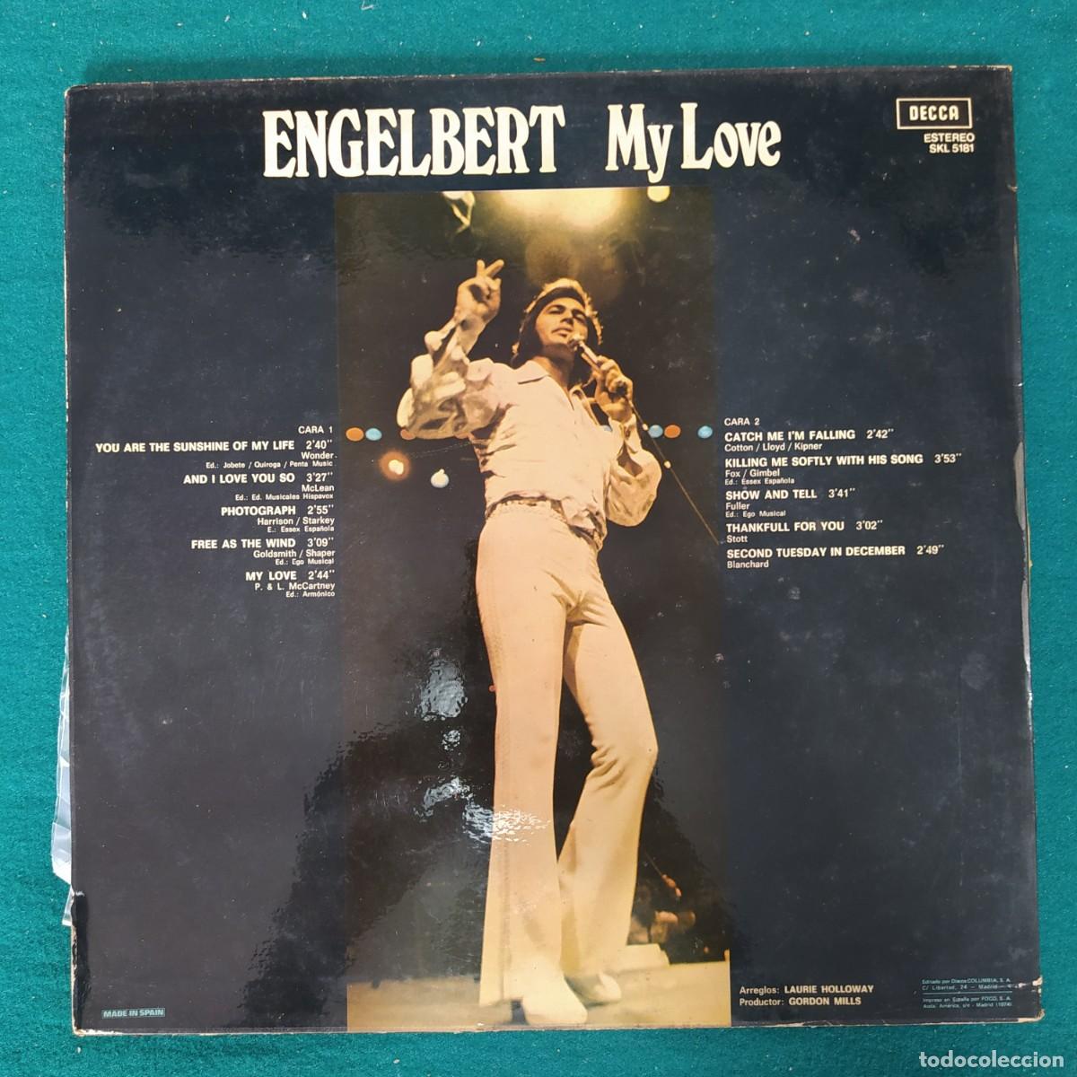 Discos de vinilo: Engelbert Humperdinck &ndash; My Love - Foto 2