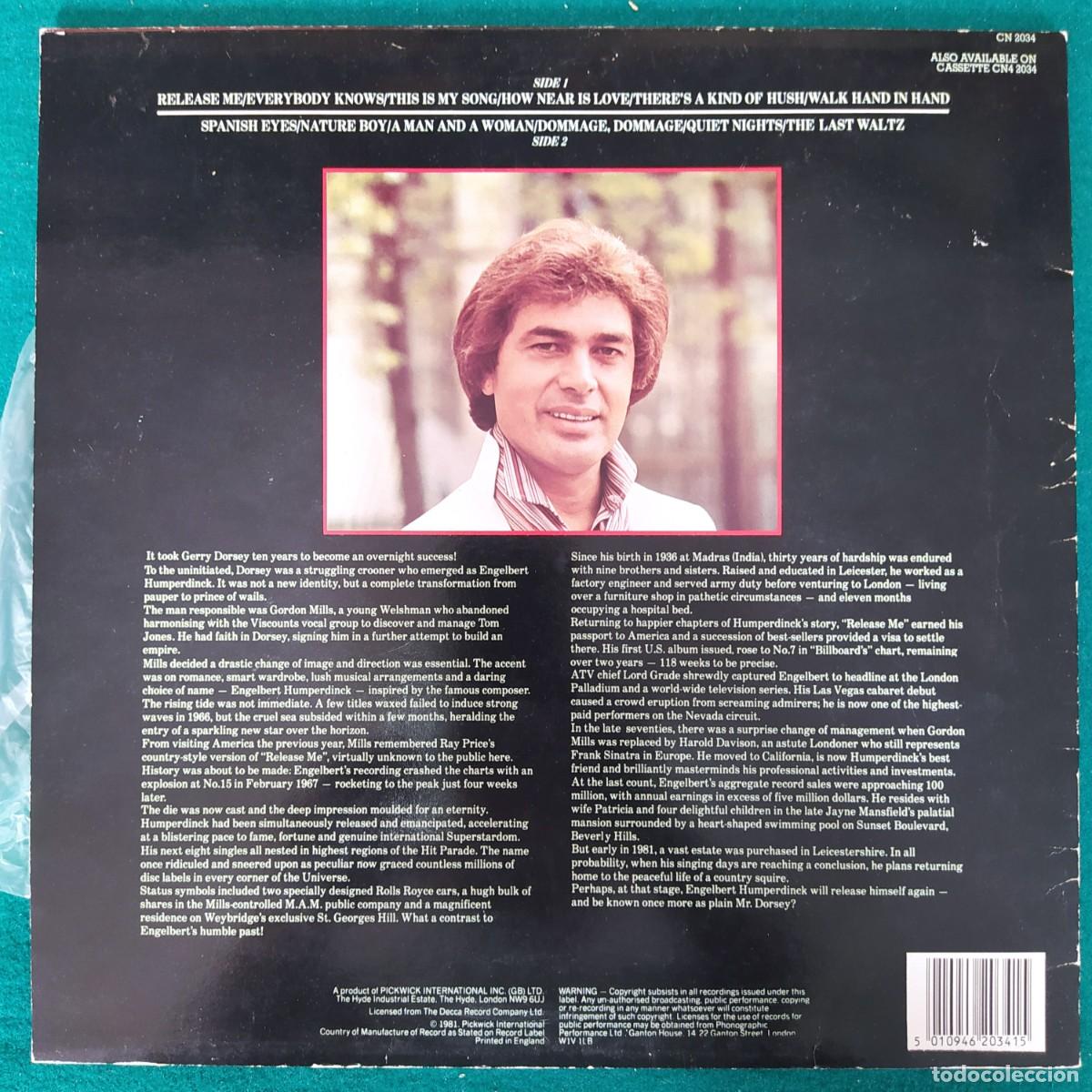 Discos de vinilo: Engelbert* &ndash; Release Me - Foto 2