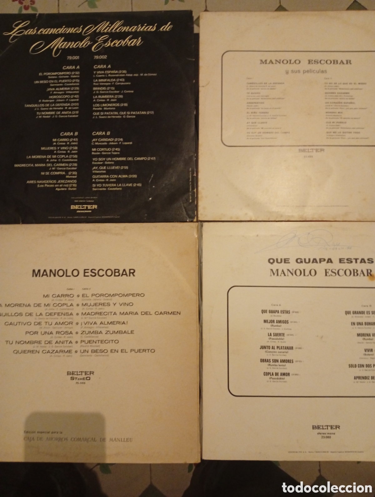Discos de vinilo: Manolo Escobar en vinilo - Foto 2