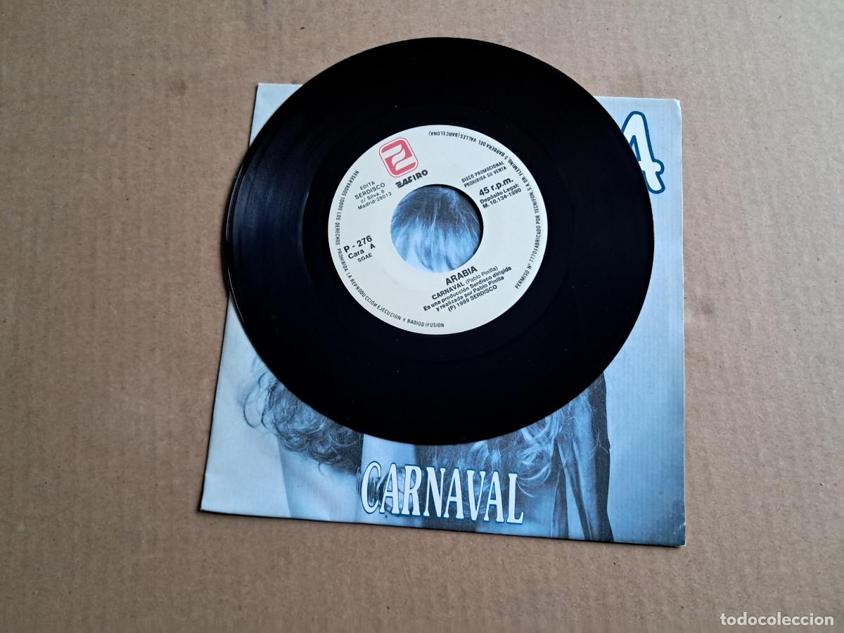 Discos de vinilo: ARABIA - CARNAVAL SINGLE PROMOCIONAL 1990 - Foto 2