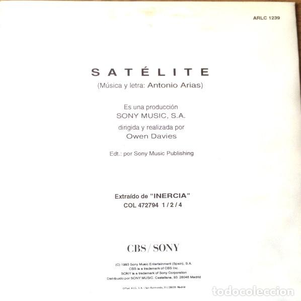 Discos de vinilo: Lagartija Nick &ndash; Sat&eacute;lite - PROMO - Foto 2