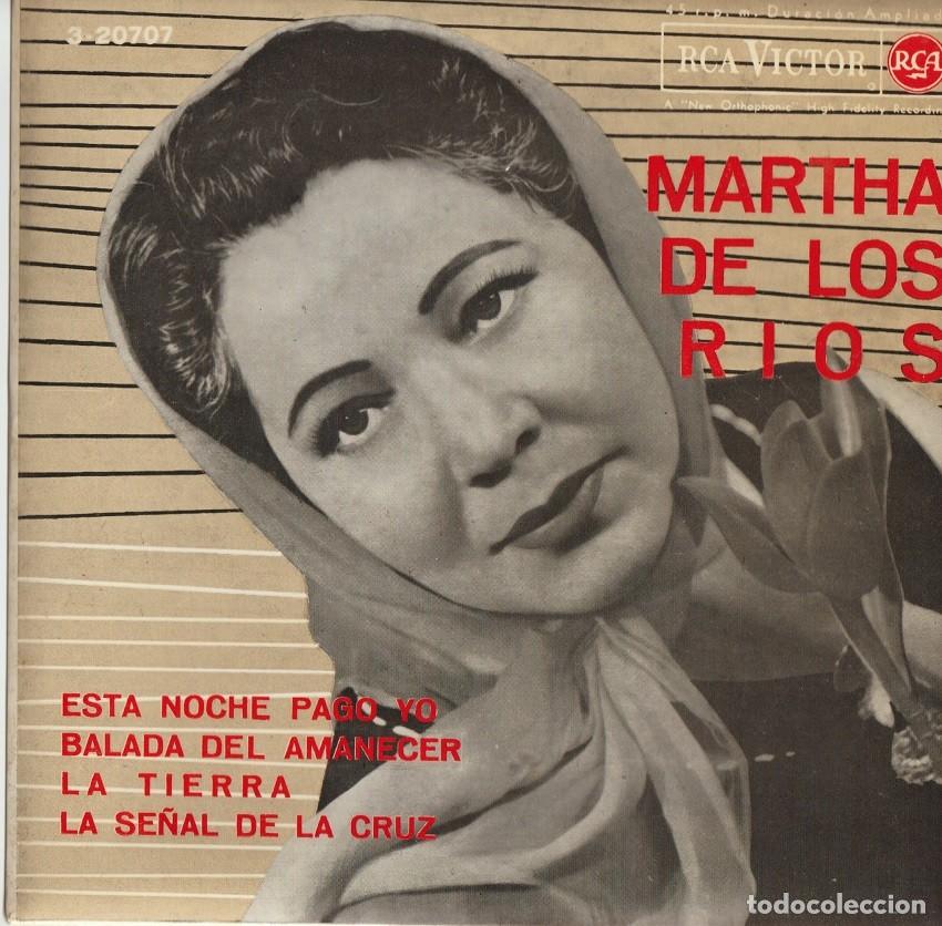 Discos de vinilo: Martha De Los Rios - - Foto 1