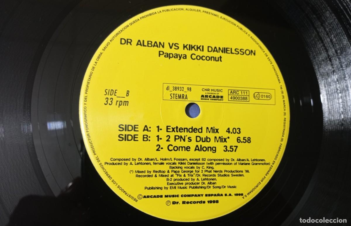 Discos de vinilo: Dr. Alban vs. Kikki Danielsson - Foto 4