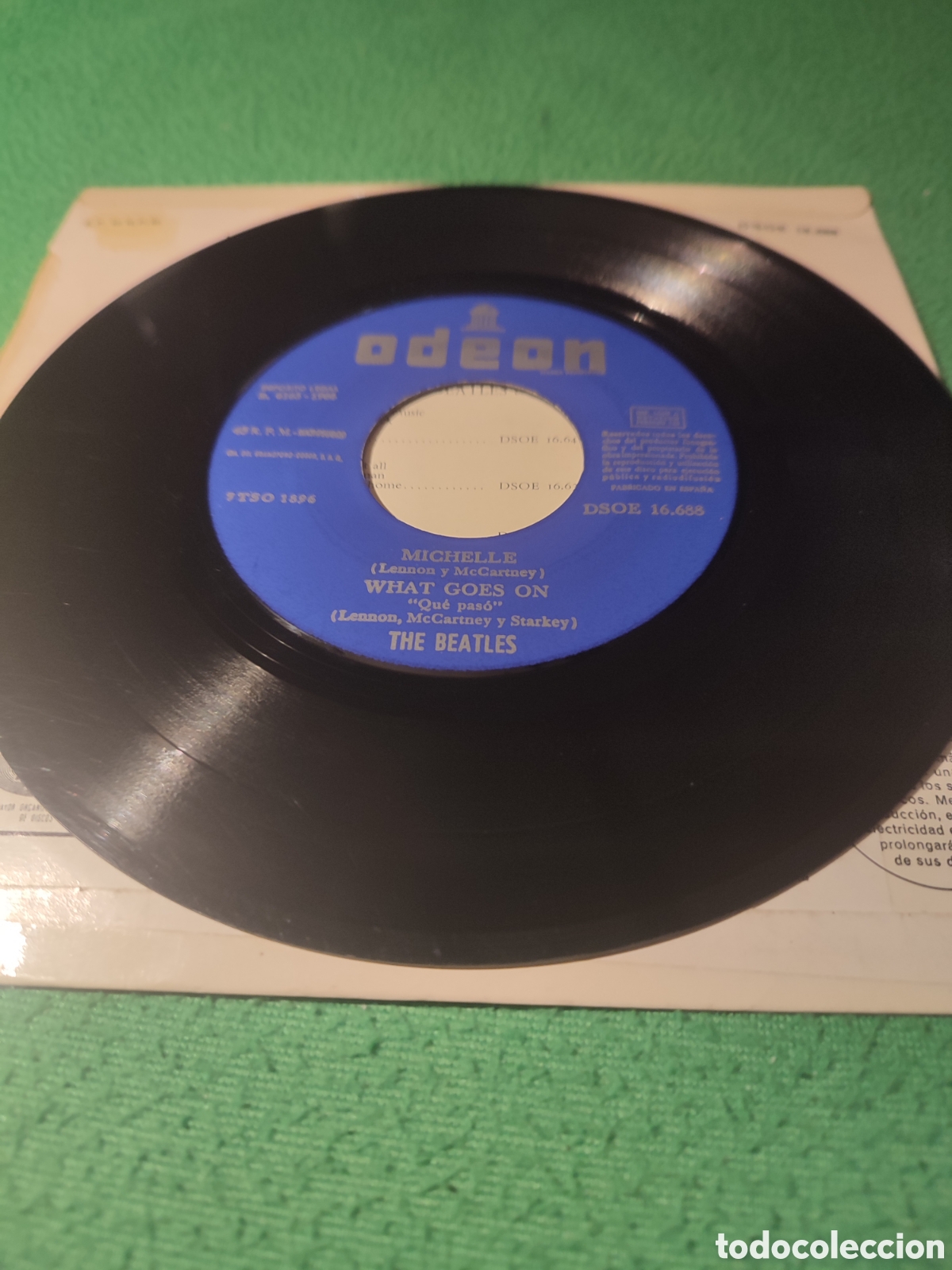 Discos de vinilo: The Beatles - Michelle + 3 Edici&oacute;n original - Foto 3