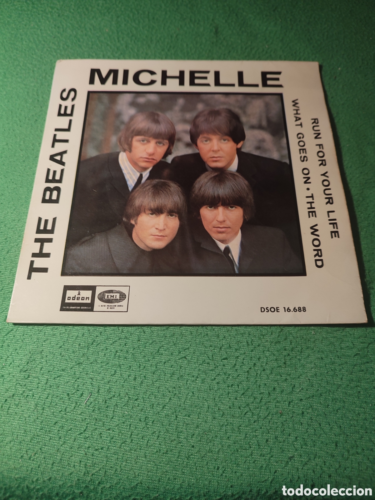 Discos de vinilo: The Beatles - Michelle + 3 Edici&oacute;n original - Foto 1