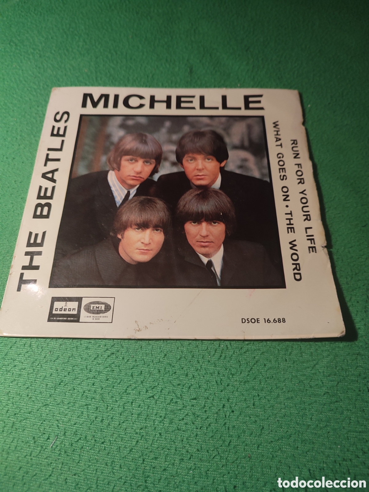 Discos de vinilo: The Beatles - Michelle + 3 Edici&oacute;n original - Foto 1