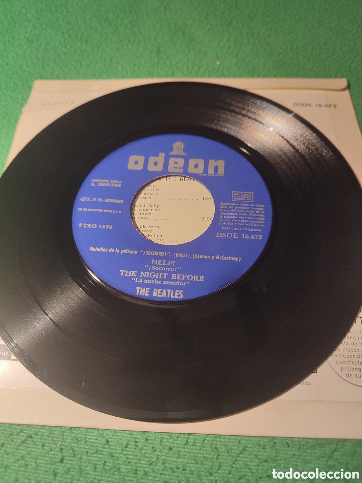 Discos de vinilo: The Beatles - Help + 3 Edici&oacute;n original 1965 - Foto 3