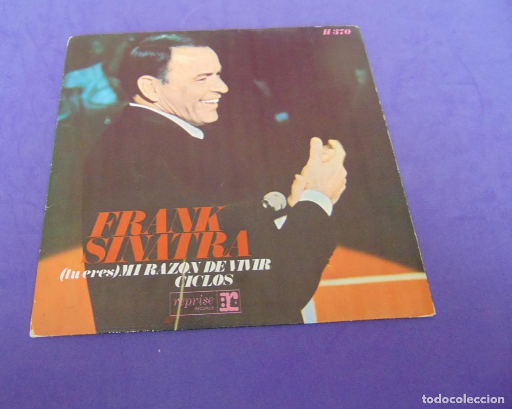 Discos de vinilo: FRANK SINATRA &ndash; (Tu Eres) Mi Razon De Vivir - SINGLE 1968 - Foto 3