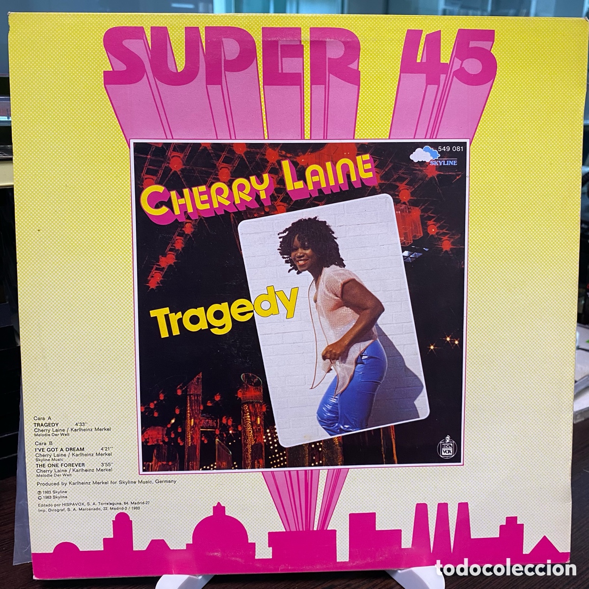 Discos de vinilo: Cherry Laine - Tragedy (12&rdquo;, Maxi) - Foto 2