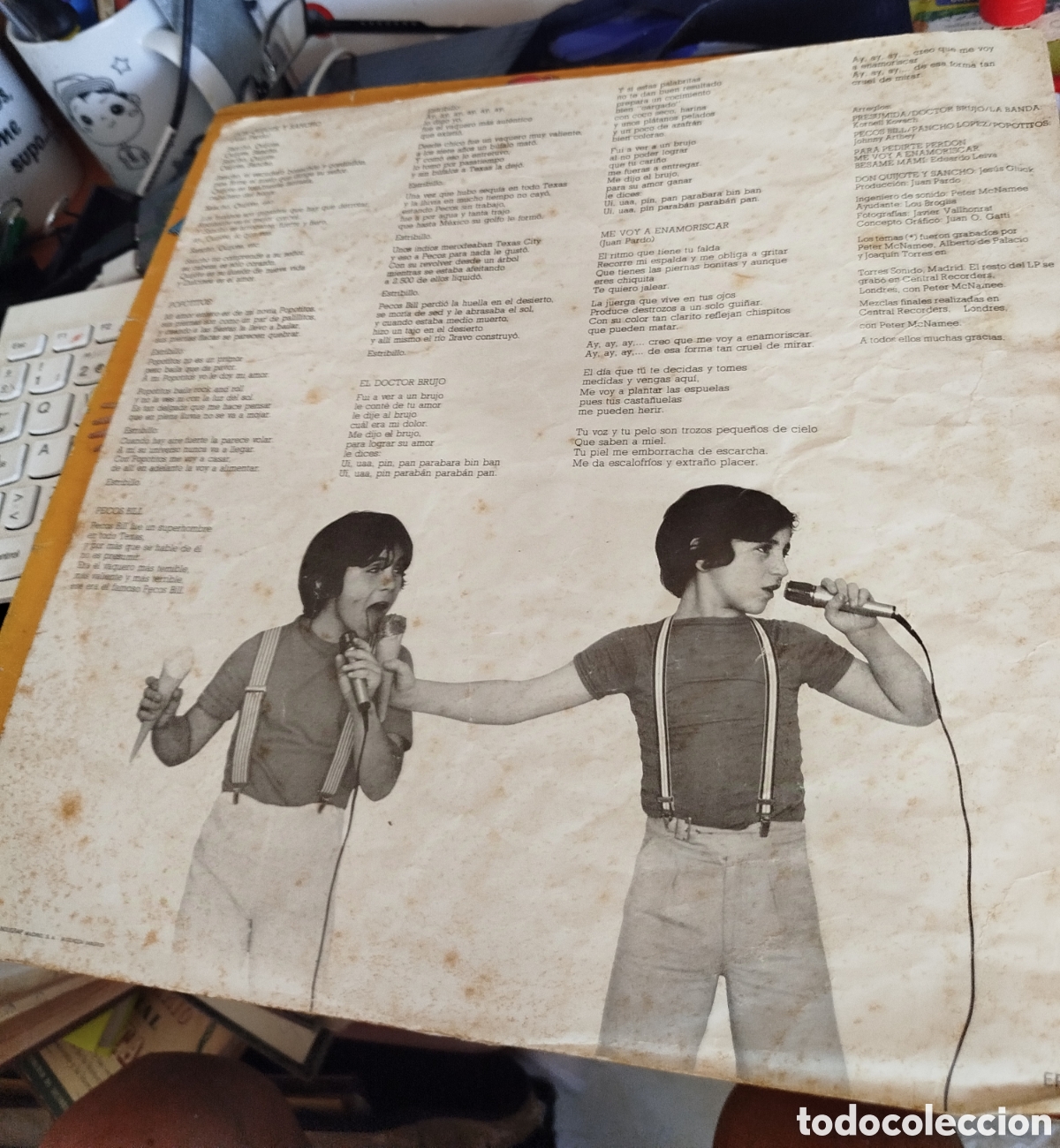 Discos de vinilo: Botones - Baby rock. Epic - Foto 4