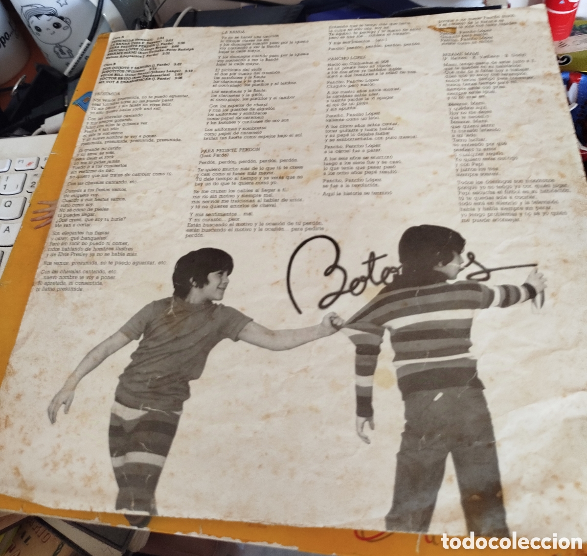 Discos de vinilo: Botones - Baby rock. Epic - Foto 5