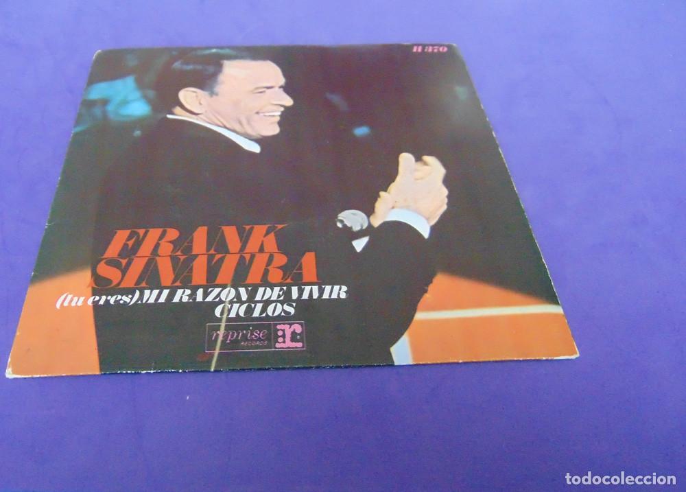 Discos de vinilo: FRANK SINATRA &ndash; (Tu Eres) Mi Razon De Vivir - SINGLE 1968 - Foto 5
