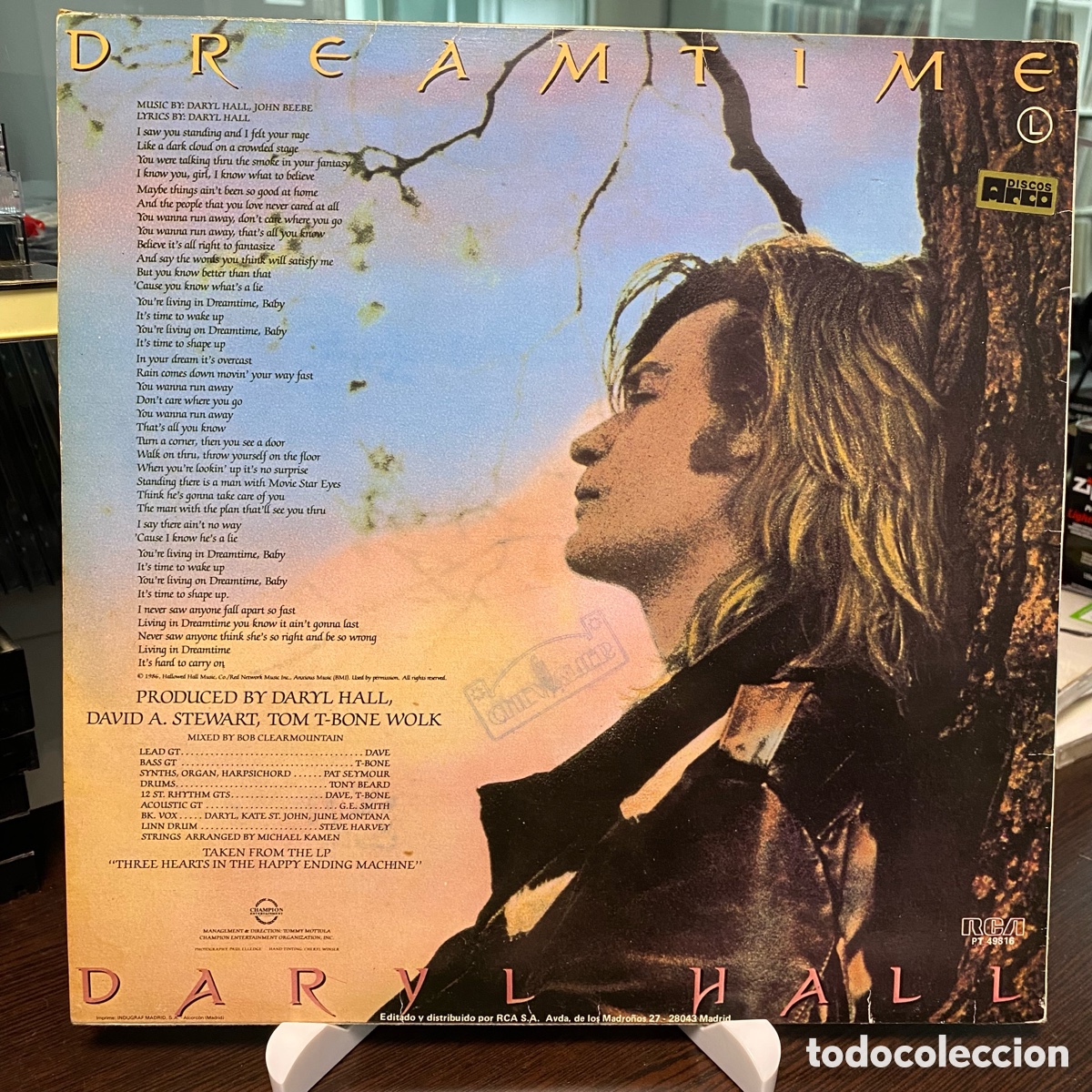 Discos de vinilo: Daryl Hall - Dreamtime (12&rdquo;, Maxi) - Foto 2