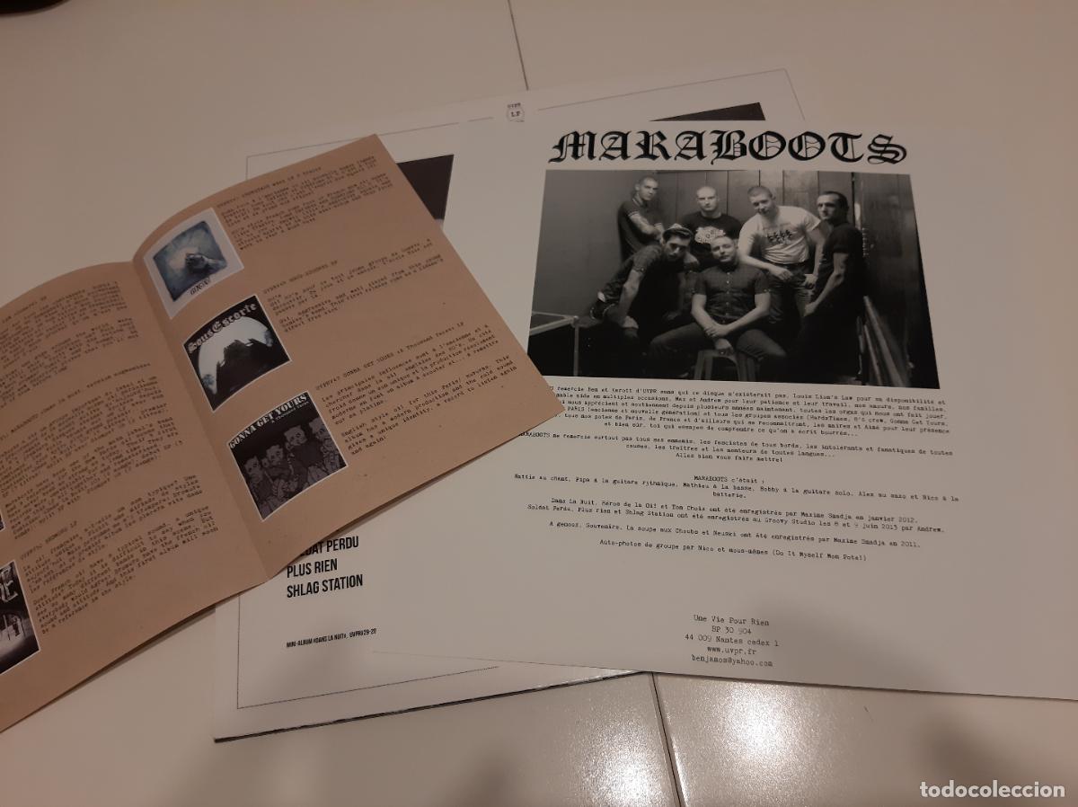 Discos de vinilo: MARABOOTS -DANS LA NUIT, VERSION AUGMENT&Eacute;E- (2018) LP DISCO VINILO - Foto 6
