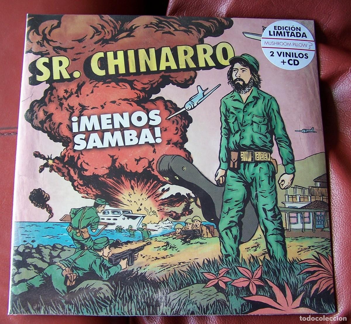 Discos de vinilo: SR. CHINARRO - &iexcl;MENOS SAMBA! 2xLP + CD - Foto 1